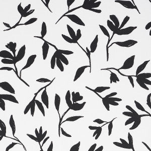 Laurel Black 180011 by Schumacher Designer Fabric