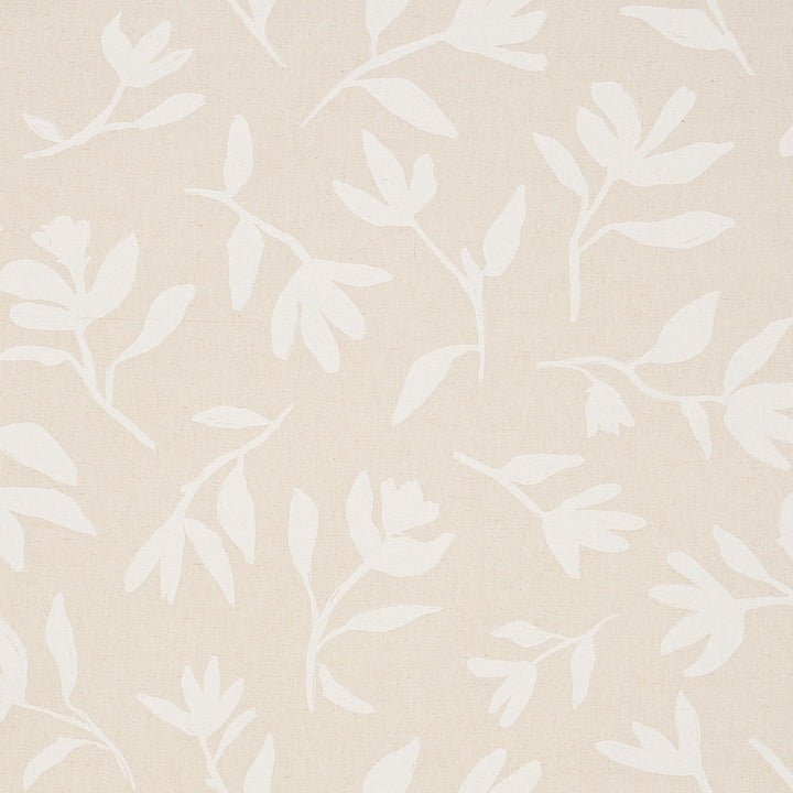Laurel White On Unbleached 180012 by Schumacher Fabric Schumacher Fabric Laurel White On Unbleached 180012Fabric COTTON 75% </p><p>Repeat: H: HORZ. 54" (137CM), V: VERT. 36" (91CM) 54" (137CM) - Fabric Carolina -