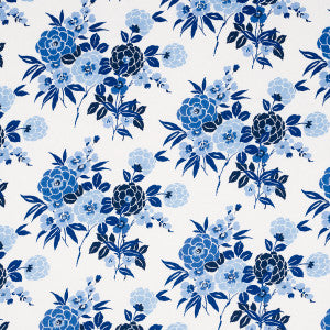 Valentina Floral Blue 180020 by Schumacher Designer Fabric
