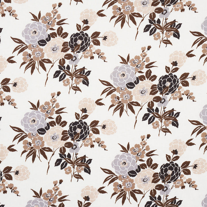 Valentina Floral Brown 180021 by Schumacher Fabric Schumacher Fabric Valentina Floral Brown 180021Fabric LINEN 100% </p><p>Repeat: H: HORZ. 13 1/2" (34CM), V: VERT. 13 1/2" (34CM) 54" (137CM) - Fabric Carolina -