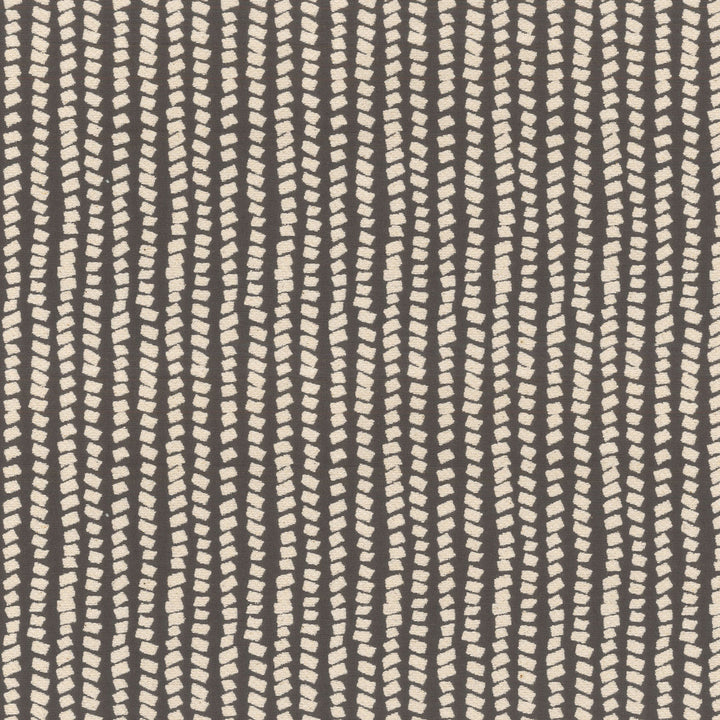 Geo ;Shop By Pattern/Dot Onyx 180033 by Novogratz Designer Fabric - 70%Cotton 30%Polyester CHINA 51000 Horizontal: 2 and Vertical: 6.125 54 - Swanky Fabrics -