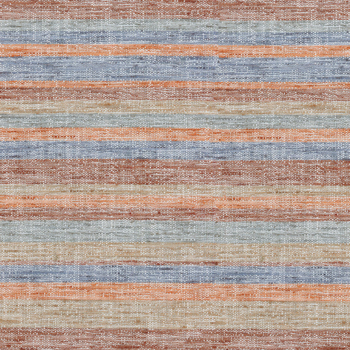 Faded Stripe Spice 180043 by Novogratz Designer Fabric - 100%Polyester INDIA 45000 Horizontal: 0 and Vertical: 13.5 54 - Swanky Fabrics -
