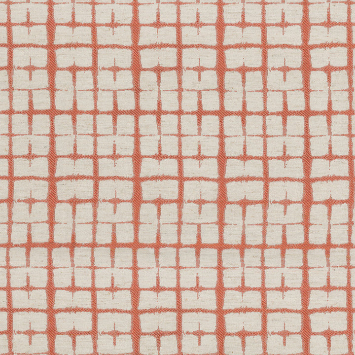 Shibori Plaid Spice 180062 by Novogratz Designer Fabric - Base:94% Polyester 6% Linen CHINA 30000 Horizontal: 3.5 and Vertical: 5.5 57 - Swanky Fabrics -