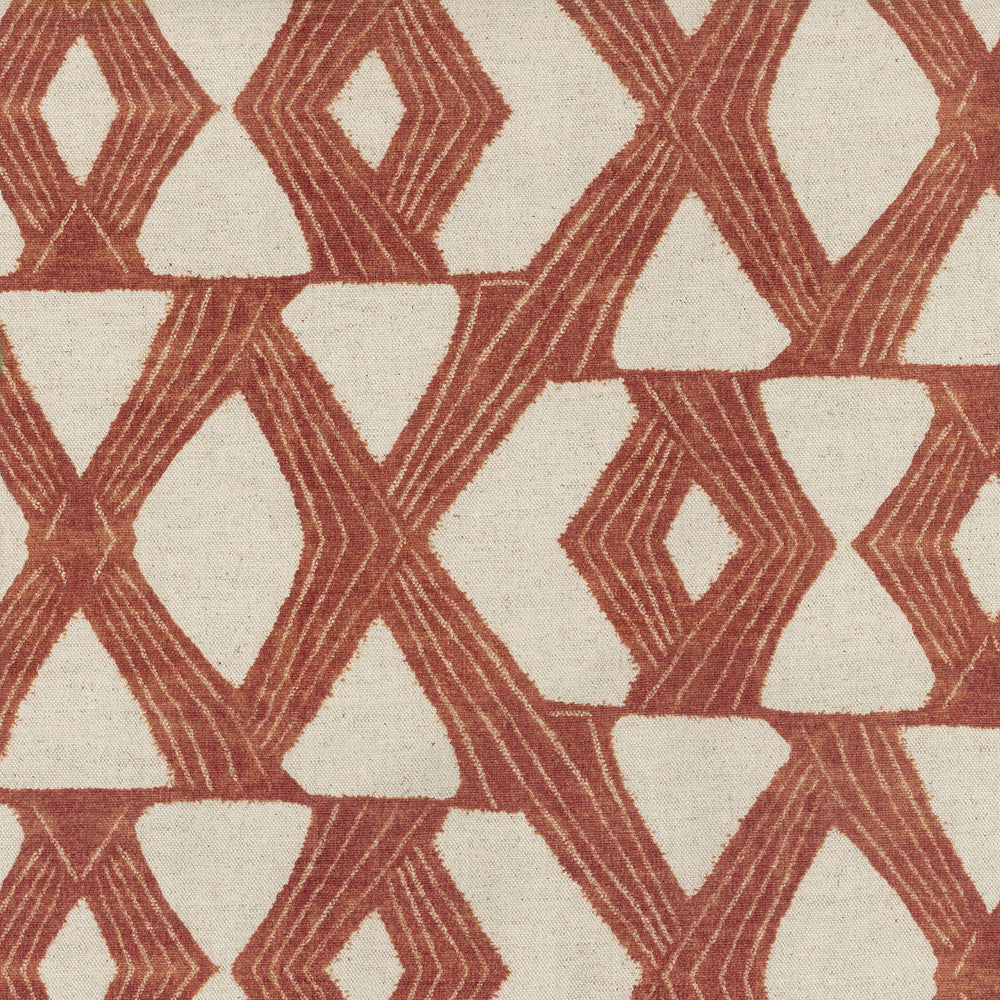 X'S And O'S Spice 180073 by Novogratz Designer Fabric - Base:80%Cotton 20%Linen CHINA 51000 Horizontal: 13.5 and Vertical: 13.5 54 - Swanky Fabrics -