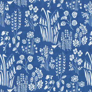 Tallulah Belle Indigo 180082 by Novogratz Designer Fabric