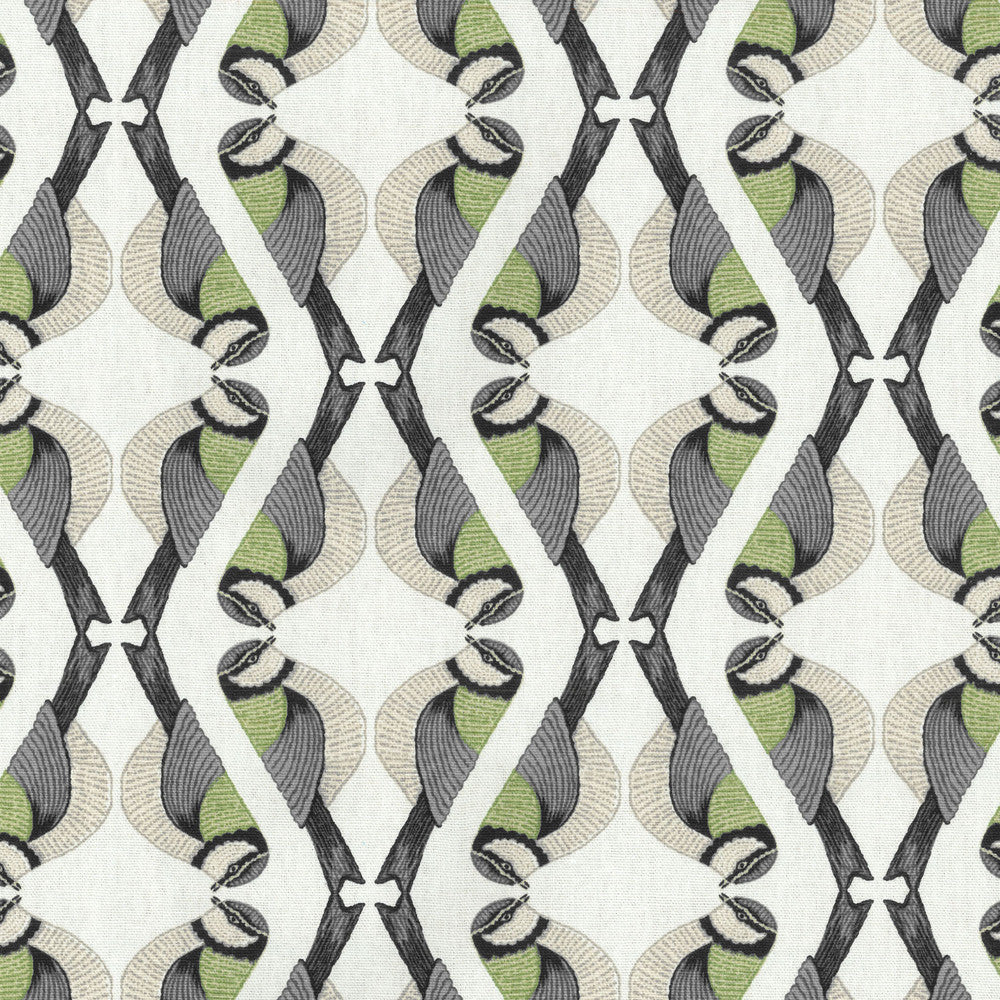 Wing It Onyx 180111 by Novogratz Designer Fabric RETRO 100% Cotton U.S.A. Wyzenbeek 15,000 Horizontal: 6.75" and Vertical: 6.75" 54" - Swanky Fabrics -