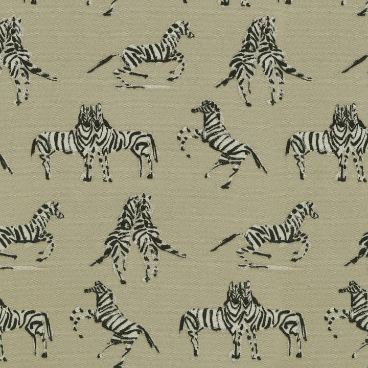 Od Dr Zebra Natural 180262 by Novogratz Designer Fabric - 100% Polyester PAKISTAN Horizontal: 9 and Vertical: 12.75 55 - Swanky Fabrics -