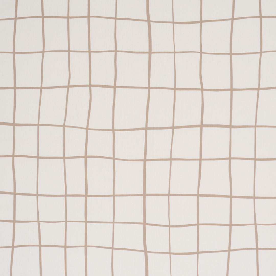 Painterly Windowpane Neutral 180294 by Schumacher Designer Fabric