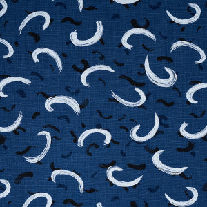 Brushmark Blue 180400 by Schumacher Designer Fabric