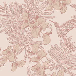 Hummingbird (Wp) # 04 Beach by 1838 Wallcoverings Designer Wallpaper