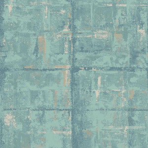 Patina (Wp) # 03 Seafoam by 1838 Wallcoverings Designer Wallpaper