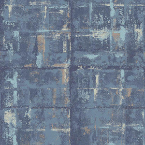 Patina (Wp) # 05 Lagoon by 1838 Wallcoverings Designer Wallpaper