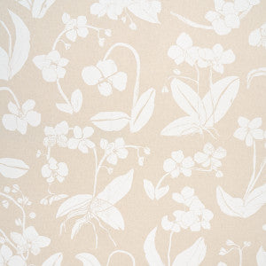 Orchids Have Dreams Light Neutral 180511 by Schumacher Designer Fabric