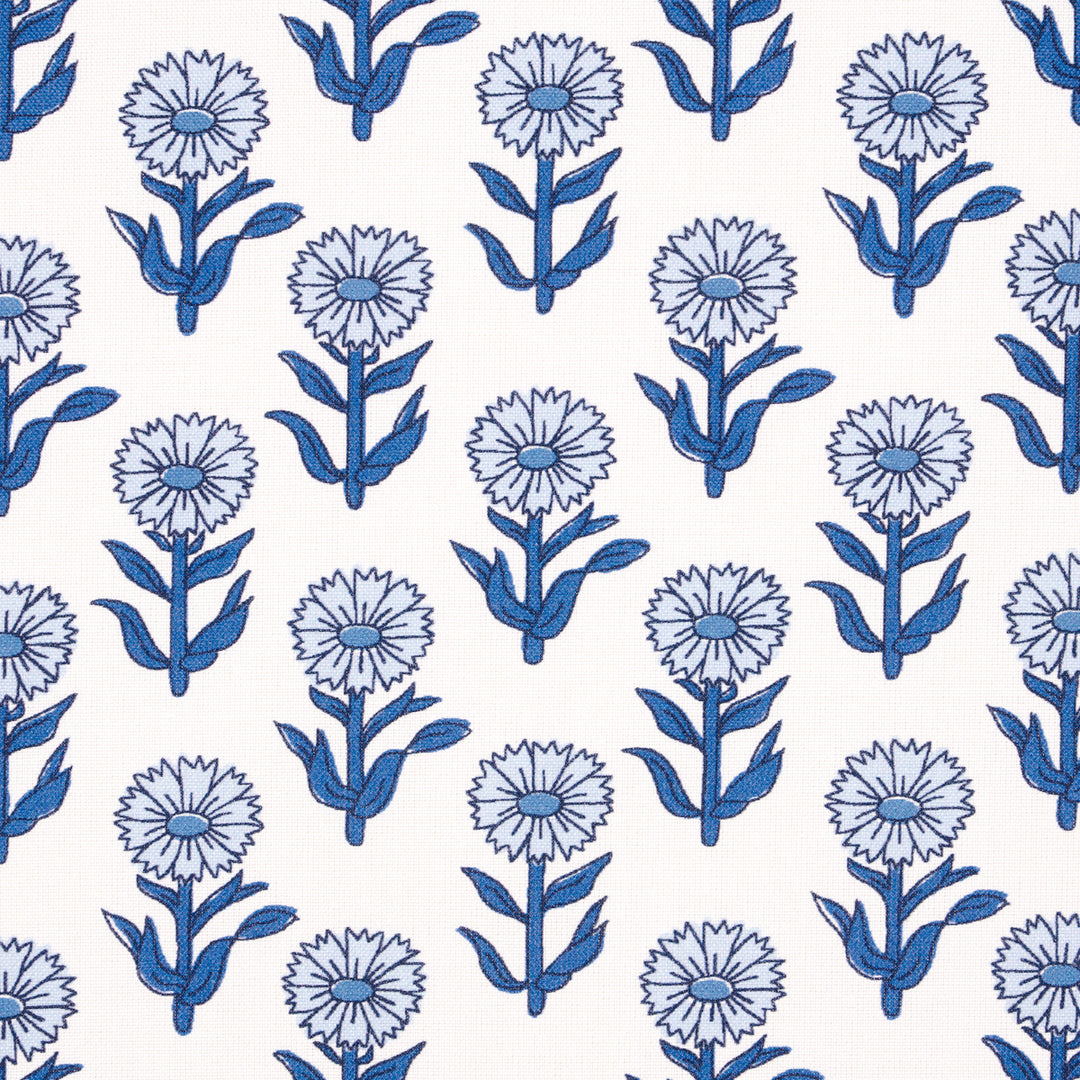 Adeline Porcelain 180580 by Schumacher Designer Fabric