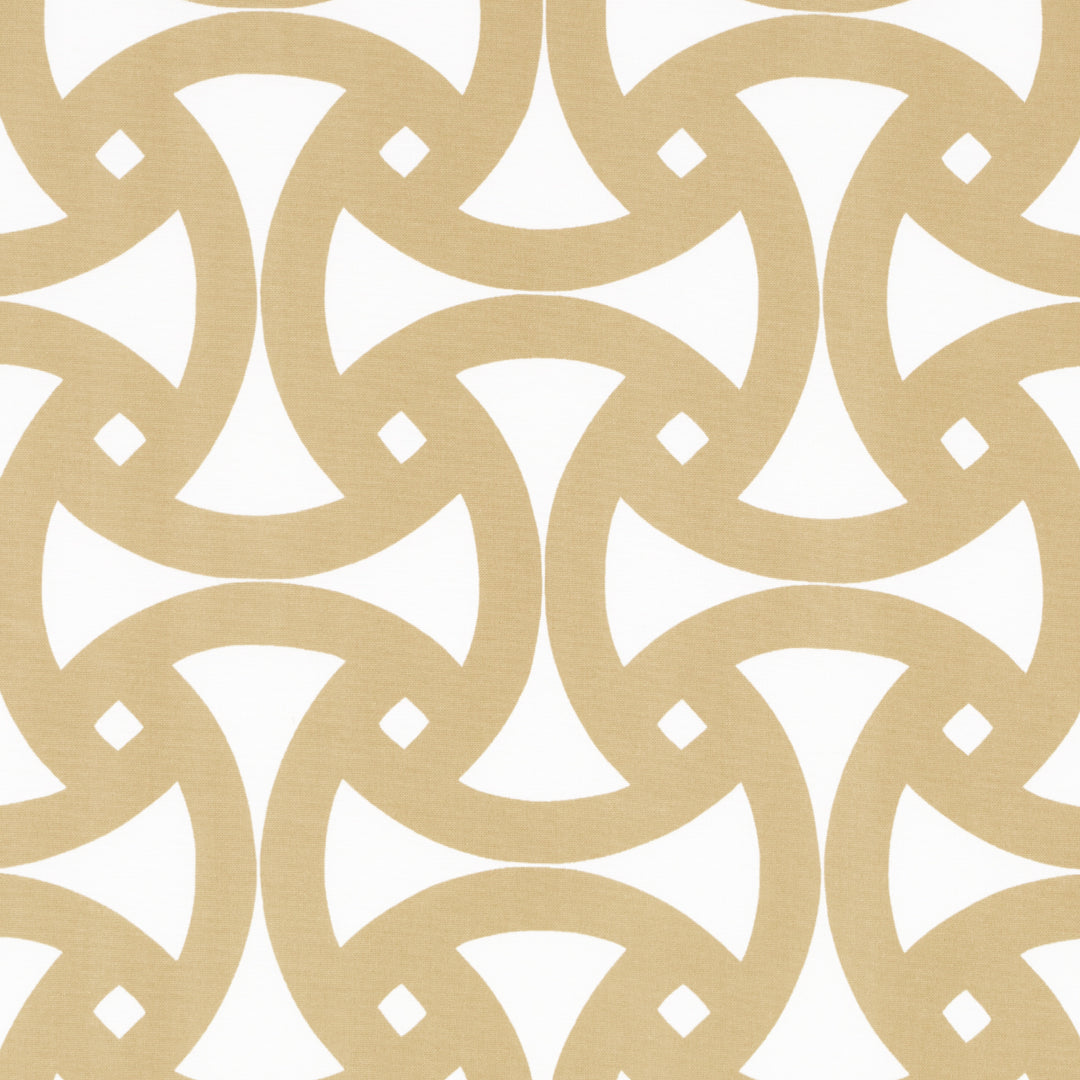 Santorini Print Indoor/Outdoor Desert 181080 by Schumacher Designer Fabric