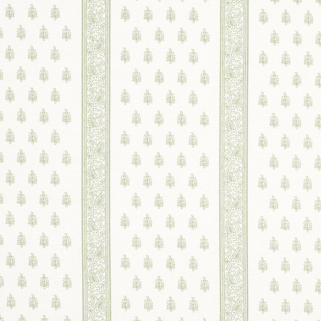 Katsura Stripe Leaf 181332 by Schumacher Designer Fabric