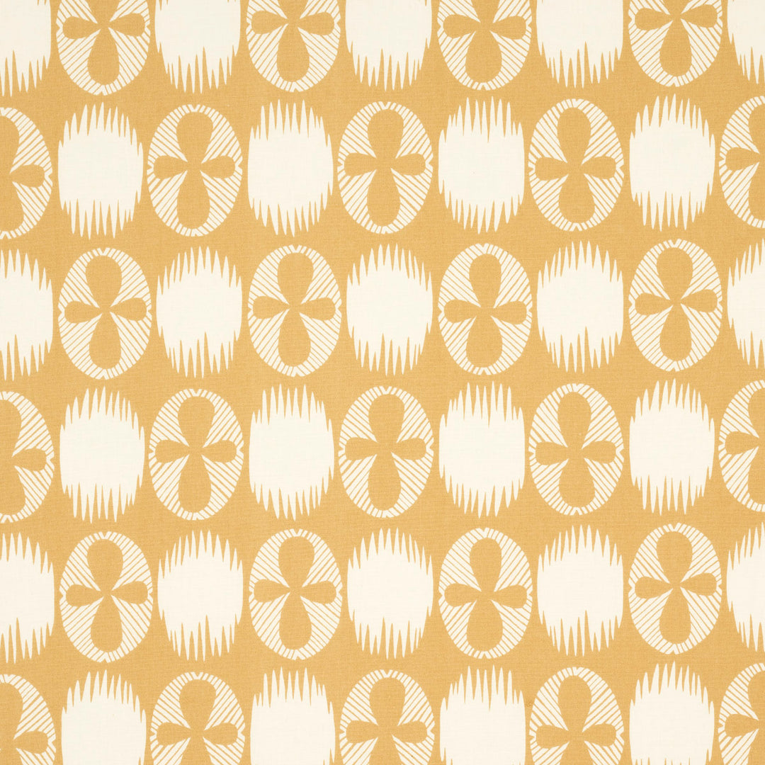 Lunaria Ochre 181512 by Schumacher Designer Fabric