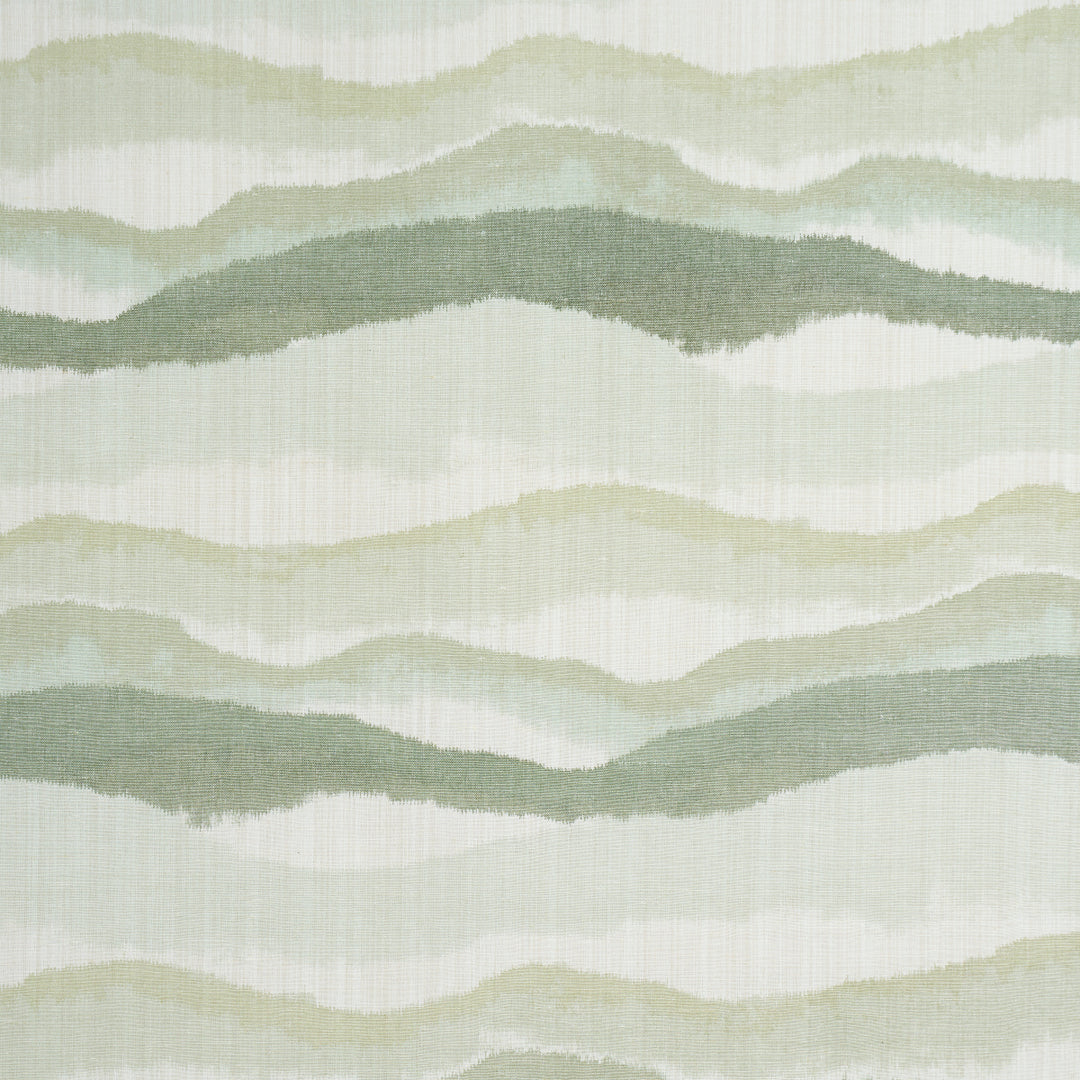 Chandler Warp Print Eucalyptus 181621 by Schumacher Designer Fabric