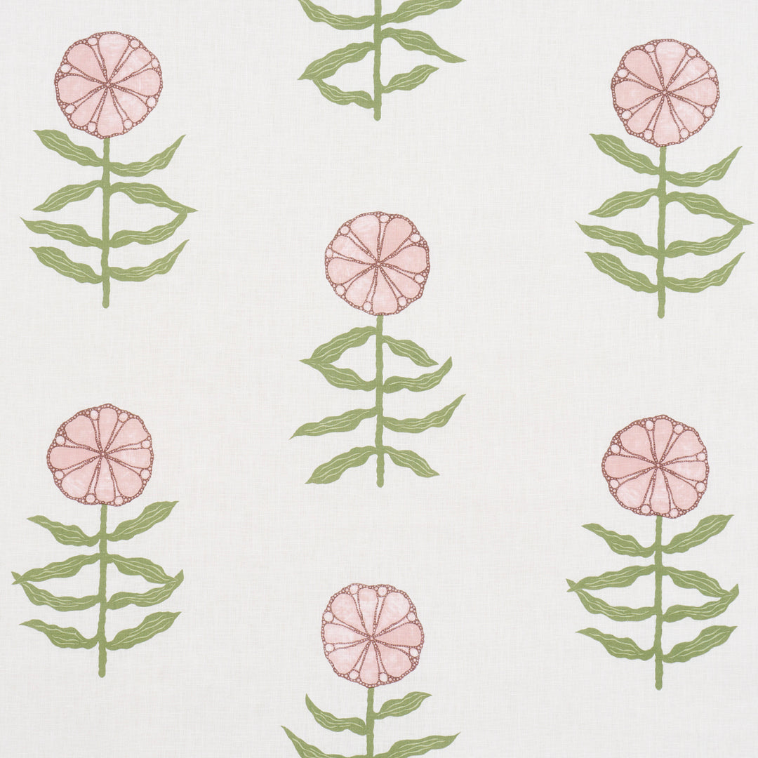 Pretty Petals Blush 181660 by Schumacher Designer Fabric