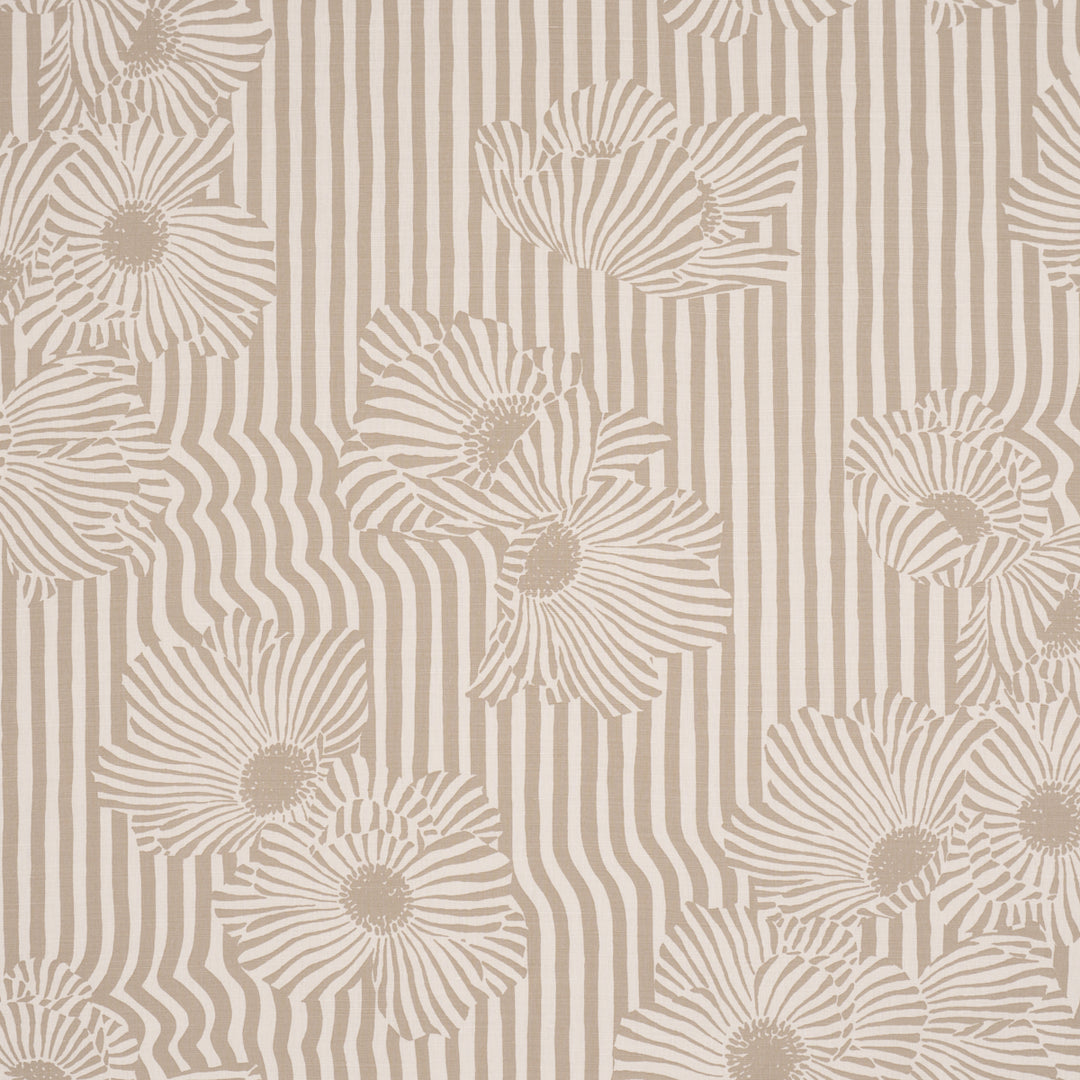 Chaney Floral Sand 182541 by Schumacher Designer Fabric