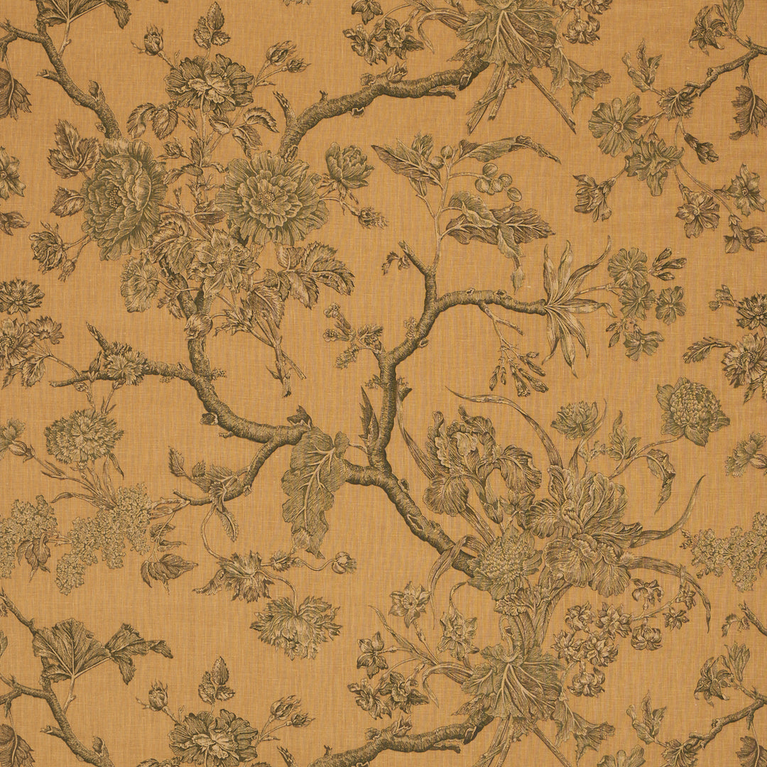 Inverness Garden Document 182830 by Schumacher Designer Fabric