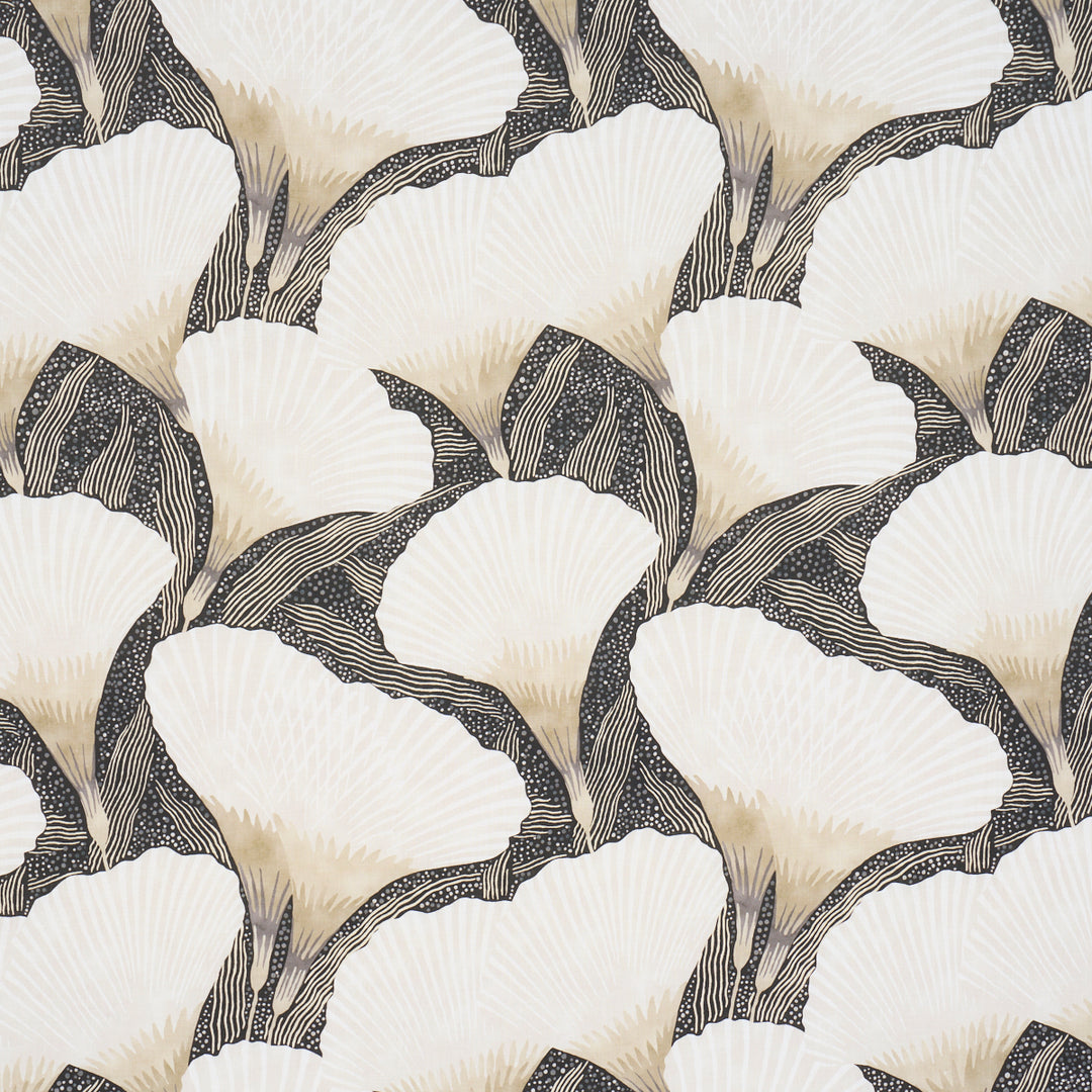 Constance Black 182862 by Schumacher Designer Fabric