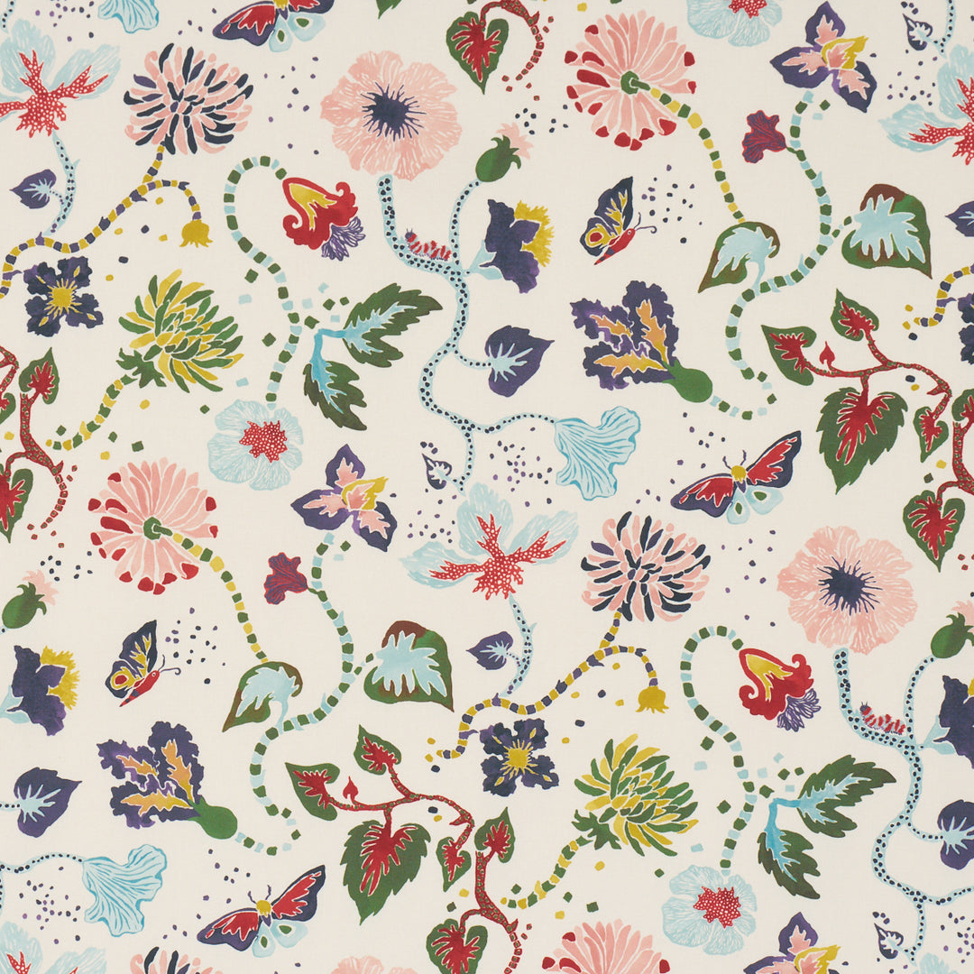 Gloriette Multi 182880 by Schumacher Designer Fabric
