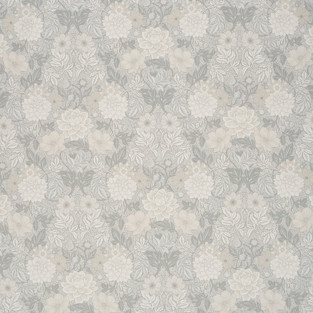 Dahlia Garden Natural 182971 by Schumacher Designer Fabric