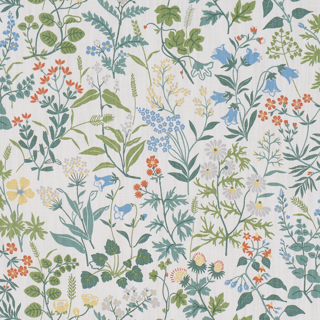 Flora Ivory 182982 by Schumacher Designer Fabric
