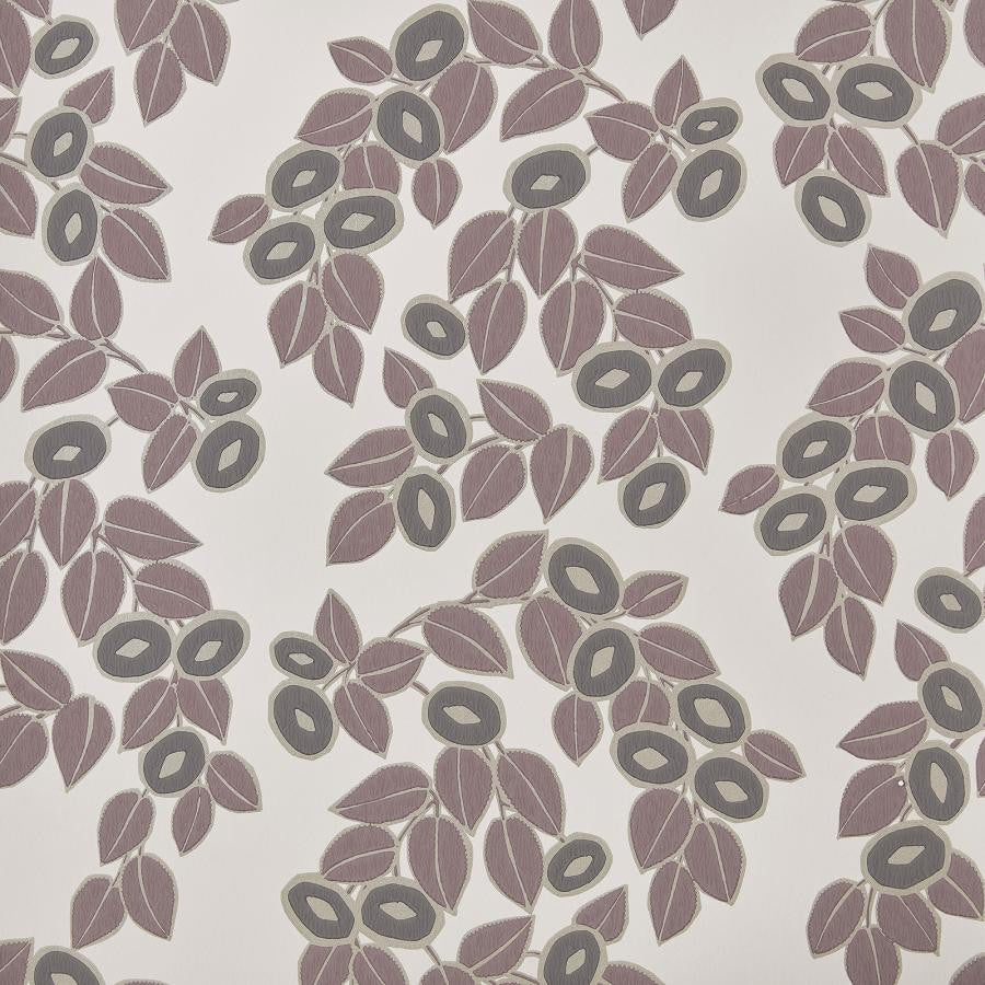 Rosetta (Wp) # 02 Rose by 1838 Wallcoverings Designer Wallpaper Elodie STRAIGHT PASTE THE WALL UNITED KINGDOM V-25.5" 20.5"X11YD - Swanky Fabrics -