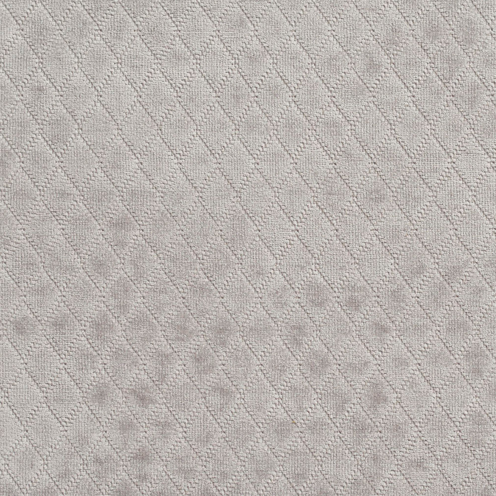 1920 Platinum by Charlotte Designer Fabric Ring book page #21A 100% Woven Polyester Asia Exceeds 100,000 Wyzenbeek Rubs (Heavy Duty) Horizontal: .5" x Vertical: 1" 54 Inches - Swanky Fabrics -