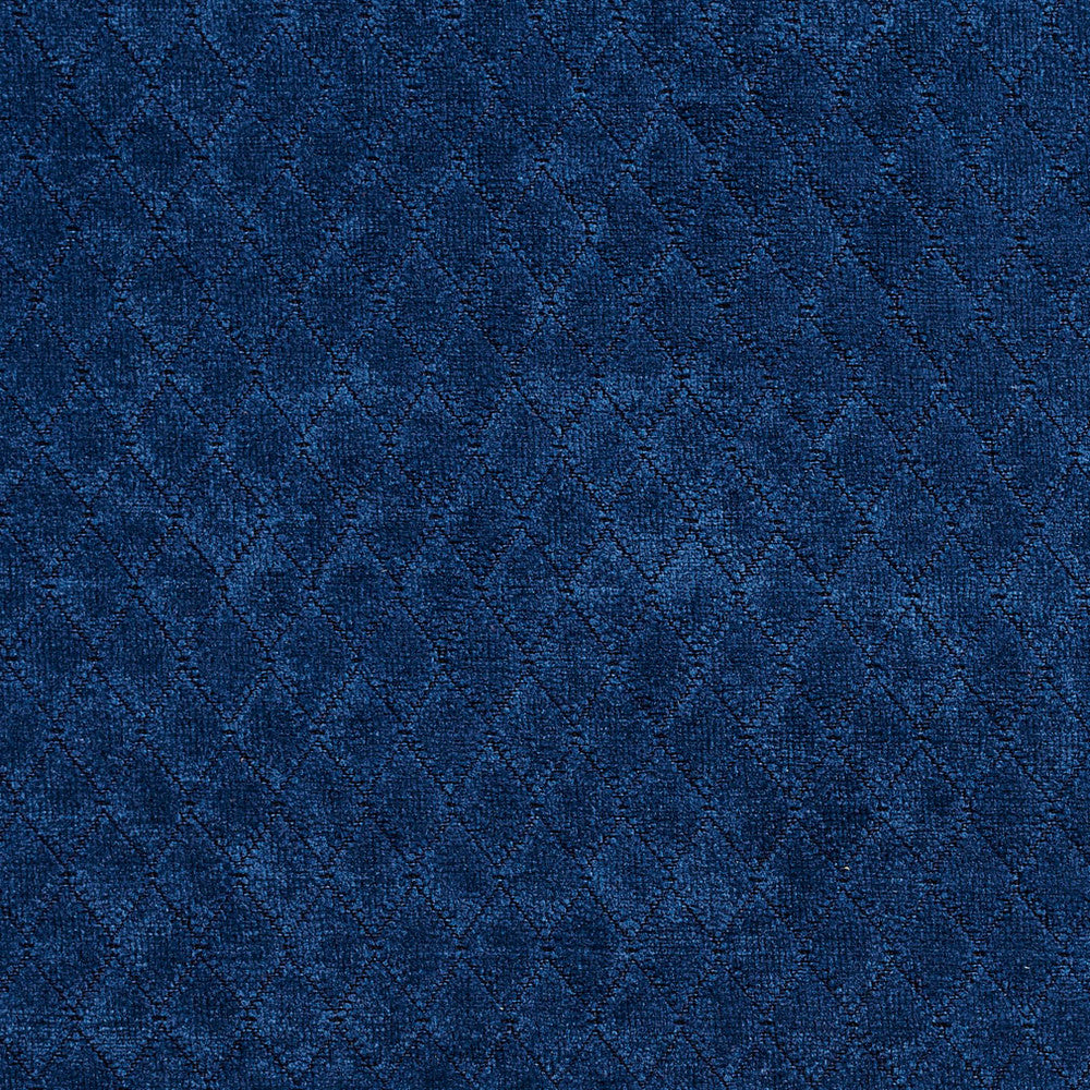 1922 Royal by Charlotte Designer Fabric Ring book page #21A 100% Woven Polyester Asia Exceeds 100,000 Wyzenbeek Rubs (Heavy Duty) Horizontal: .5" x Vertical: 1" 54 Inches - Swanky Fabrics -