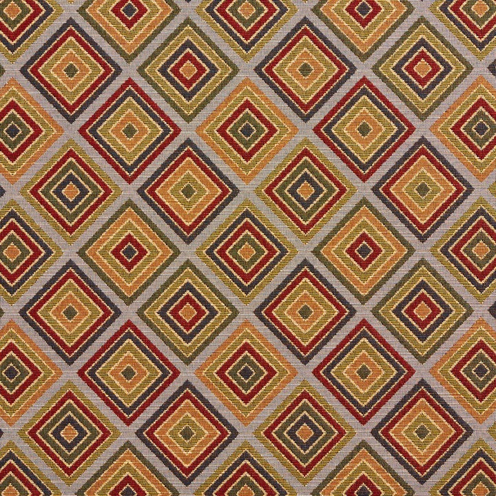 1966 Heather Diamond by Charlotte Designer Fabric Tapestry Classics 70% Polyester, 30% Cotton Asia Exceeds 45,000 Wyzenbeek Rubs (Heavy Duty) Horizontal: 7.5" x Vertical: 7.5" 54 Inches - Swanky Fabrics -