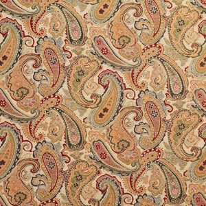 1972 Ecru Paisley by Charlotte Designer Fabric