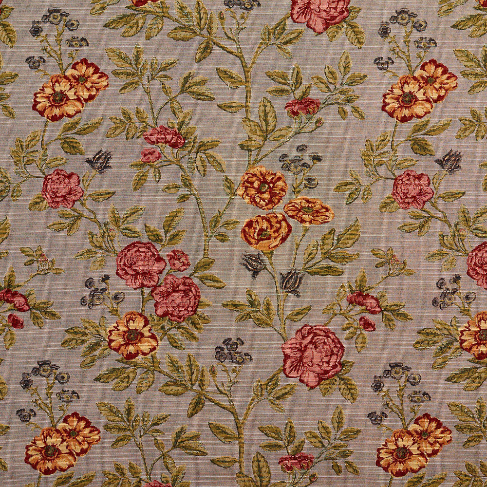 1978 Heather Bouquet by Charlotte Designer Fabric Tapestry Classics 70% Polyester, 30% Cotton Asia Exceeds 45,000 Wyzenbeek Rubs (Heavy Duty) </p><p>Repeat: Horizontal: 14.5" x Vertical: 14.5" 54 Inches - Swanky Fabrics -
