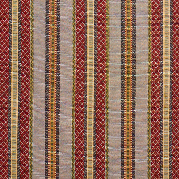 1986 Heather Stripe by Charlotte Designer Fabric Tapestry Classics 70% Polyester, 30% Cotton Asia Exceeds 45,000 Wyzenbeek Rubs (Heavy Duty) </p><p>Repeat: Horizontal: 7.25" 54 Inches - Swanky Fabrics -