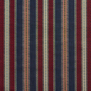 1987 Navy Stripe by Charlotte Designer Fabric