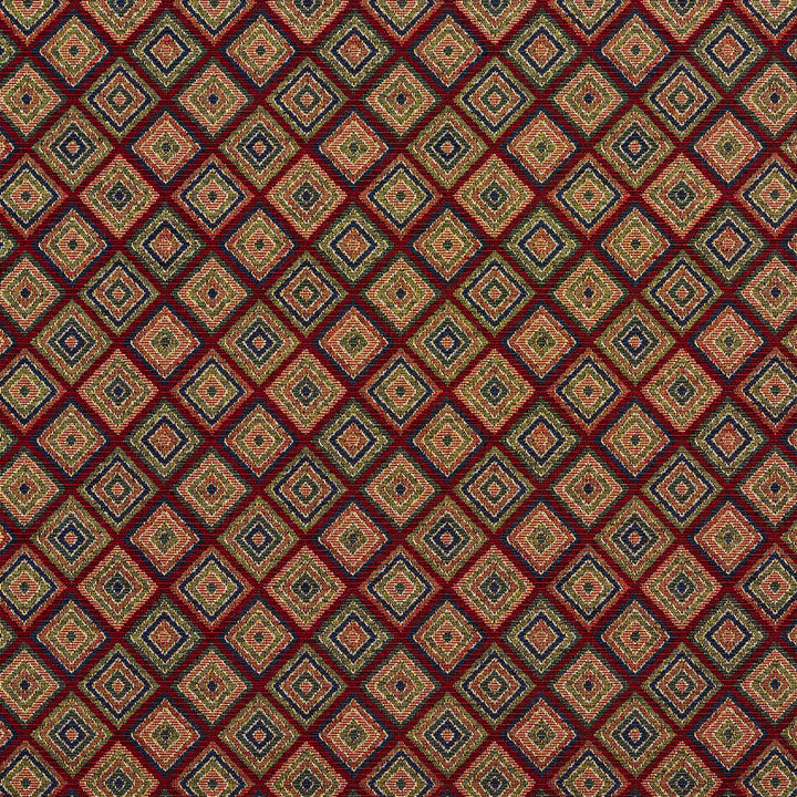 1989 Merlot by Charlotte Designer Fabric Tapestry Classics 70% Polyester, 30% Cotton Asia Exceeds 45,000 Wyzenbeek Rubs (Heavy Duty) Horizontal: 3.5" x Vertical: 3.5" 54 Inches - Swanky Fabrics -