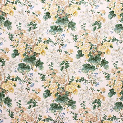 Althea Cotton P Citron by Lee Jofa Designer Fabric - COTTON - 100% Thailand HEAVY Horizontal: 26 and Vertical: 32 51 - Swanky Fabrics -