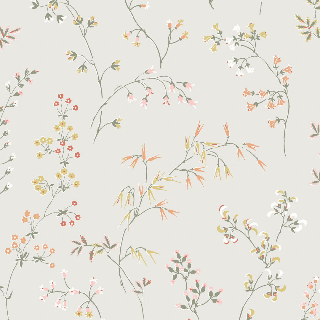 Gråäng Bone 2001 by Schumacher Designer Wallcovering
