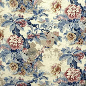 Chinese Lantern Coral by Lee Jofa Designer Fabric