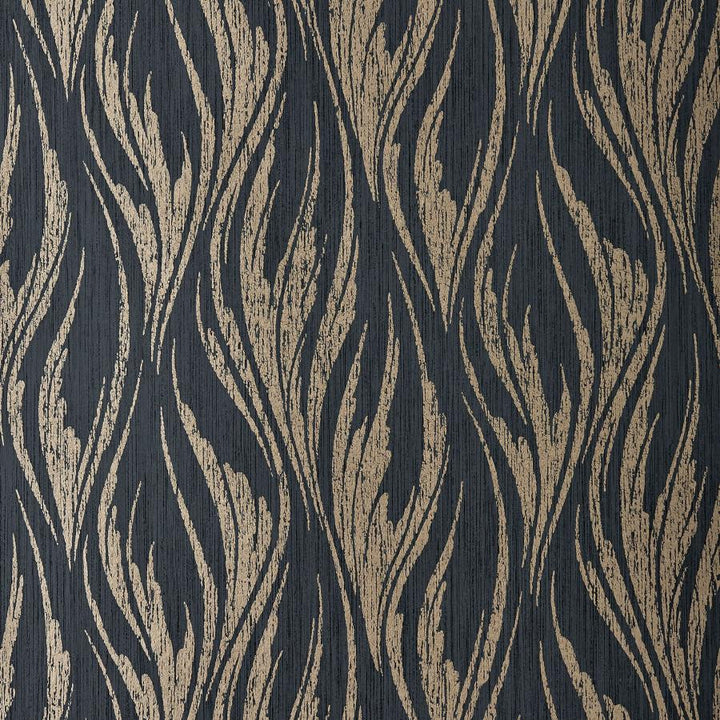 Ripple (Wp) # 01 Bracken by 1838 Wallcoverings Designer Wallpaper Willow STRAIGHT PASTE THE WALL UNITED KINGDOM V-12.75" 20.5"X11YD - Swanky Fabrics -