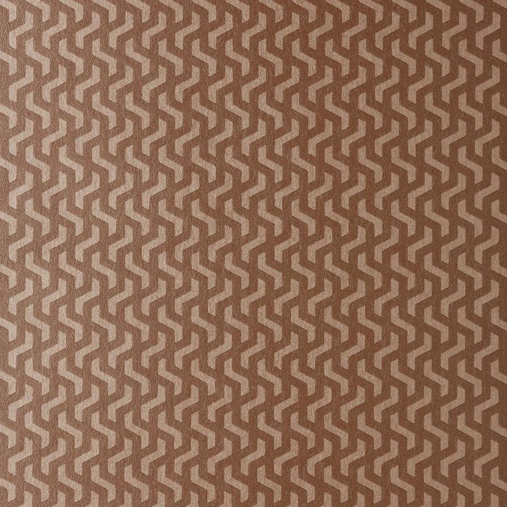 Rattan (Wp) # 02 Burnt Orange by 1838 Wallcoverings Designer Wallpaper Willow STRAIGHT PASTE THE WALL UNITED KINGDOM V-2.04" 20.5"X11YD - Swanky Fabrics -