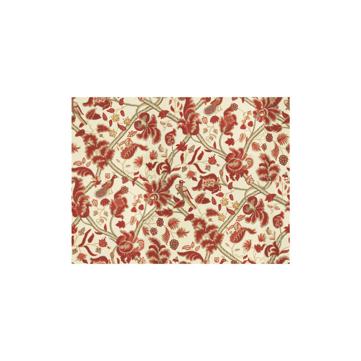 Bloomsbury Red/Gold by Lee Jofa Fabric Lee Jofa Fabric Bloomsbury Red/GoldFabric OSCAR DE LA RENTA LINEN - 100% Thailand </p><p>Repeat: H: 54, V: 41.75 54 - Fabric Carolina -