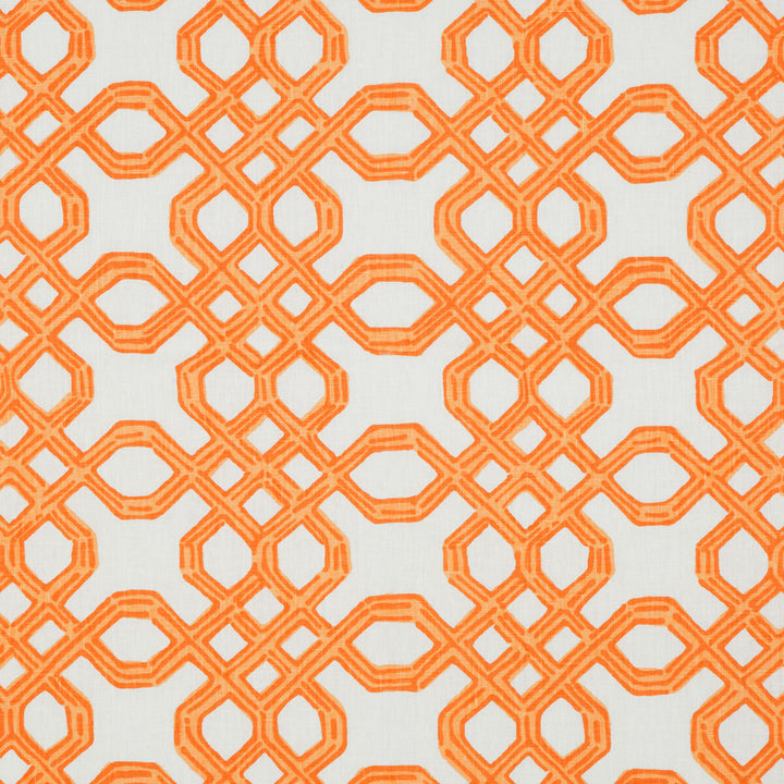 Well Connected Clementine by Lee Jofa Designer Fabric LILLY PULITZER II LINEN - 100% China MEDIUM Horizontal: 18 and Vertical: 18 54 - Swanky Fabrics -
