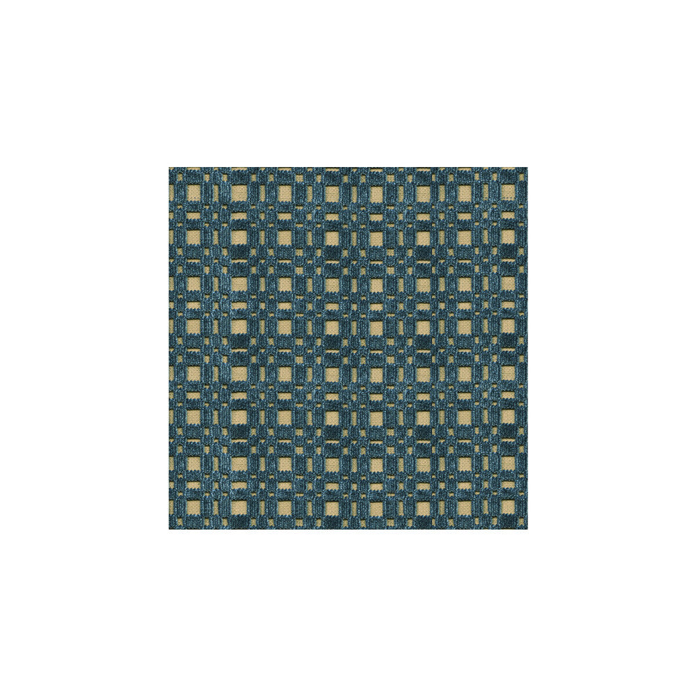Shoridge Lapis by Lee Jofa Designer Fabric AERIN VISCOSE - 64%;COTTON - 29%;LINEN - 7% Italy HEAVY Horizontal: 1 and Vertical: 1.75 55 - Swanky Fabrics -
