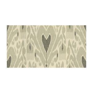 Khalat Ikat Ebony/Pewter by Lee Jofa Designer Fabric