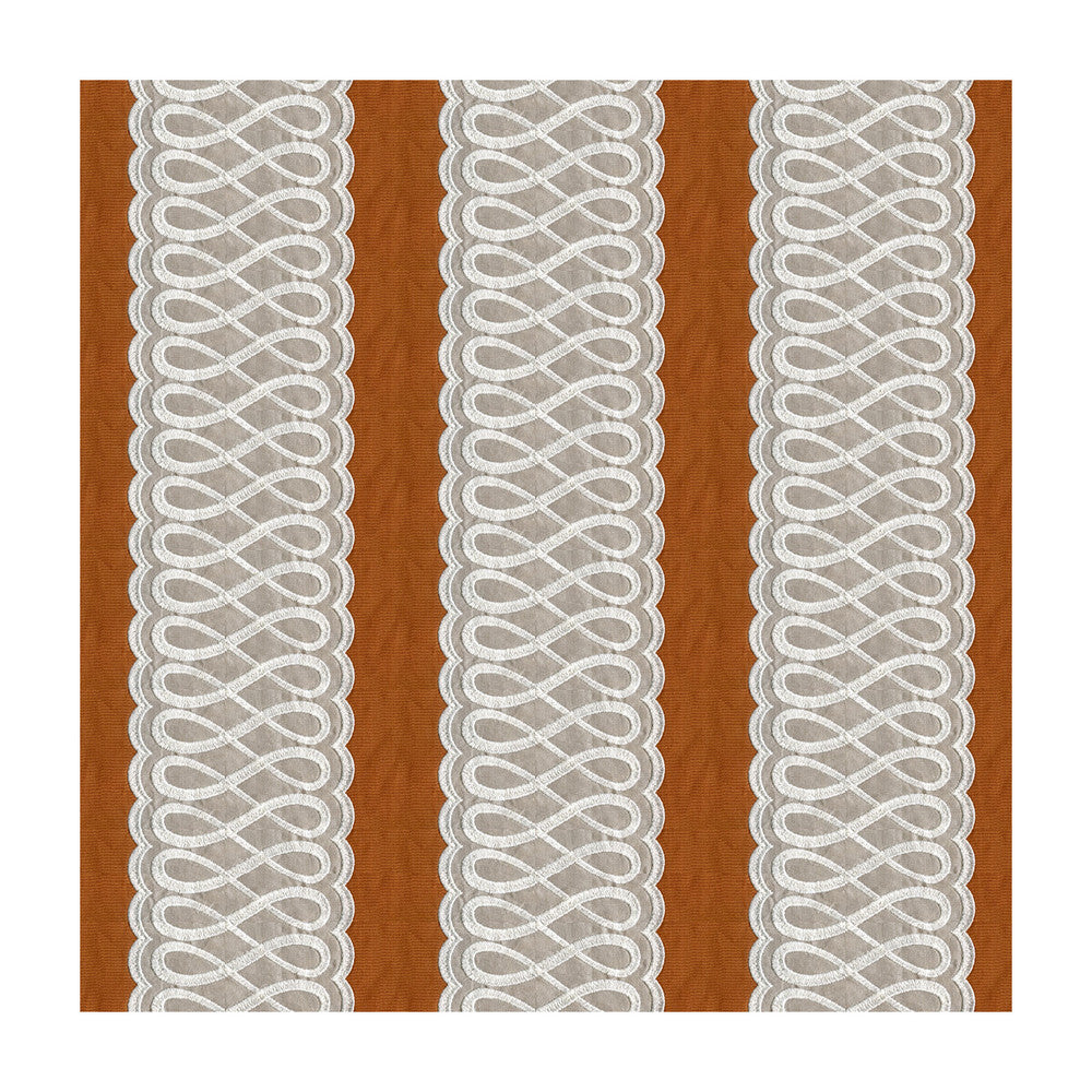 Grace Spice/Taupe by Lee Jofa Designer Fabric BUNNY WILLIAMS COTTON - 43.5%;SPUN POLYESTER - 32%;LINEN - 24.5% India LIGHT Horizontal: 6.5 and Vertical: 1.75 47 - Swanky Fabrics -