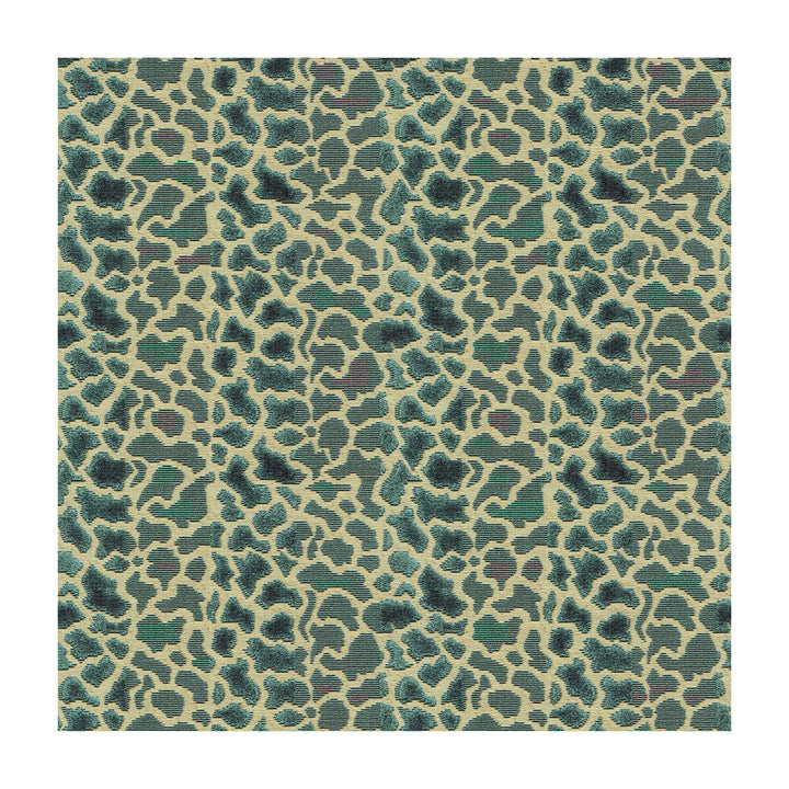 Timbuktu Velvet Blue by Lee Jofa Designer Fabric PARISH-HADLEY VISCOSE - 51%;COTTON - 31%;LINEN - 18% India HEAVY Horizontal: 8.75 and Vertical: 7.5 54 - Swanky Fabrics -
