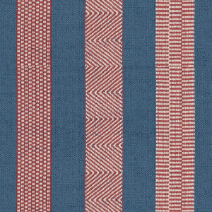 Berber Denim/Ruby by Lee Jofa Designer Fabric